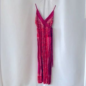 Free People Silk Jumpsuit S